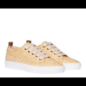 Manebi Raffia Net Sneakers